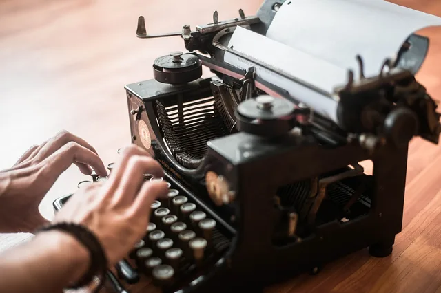 typewriter, tap, paper, write, text, tell stories, antique, old, retro, mechanically, hands, metal, typewriter, typewriter, typewriter, typewriter, typewriter, tell stories. Humorous quotes misquotes: how to bound a fabricated line's history