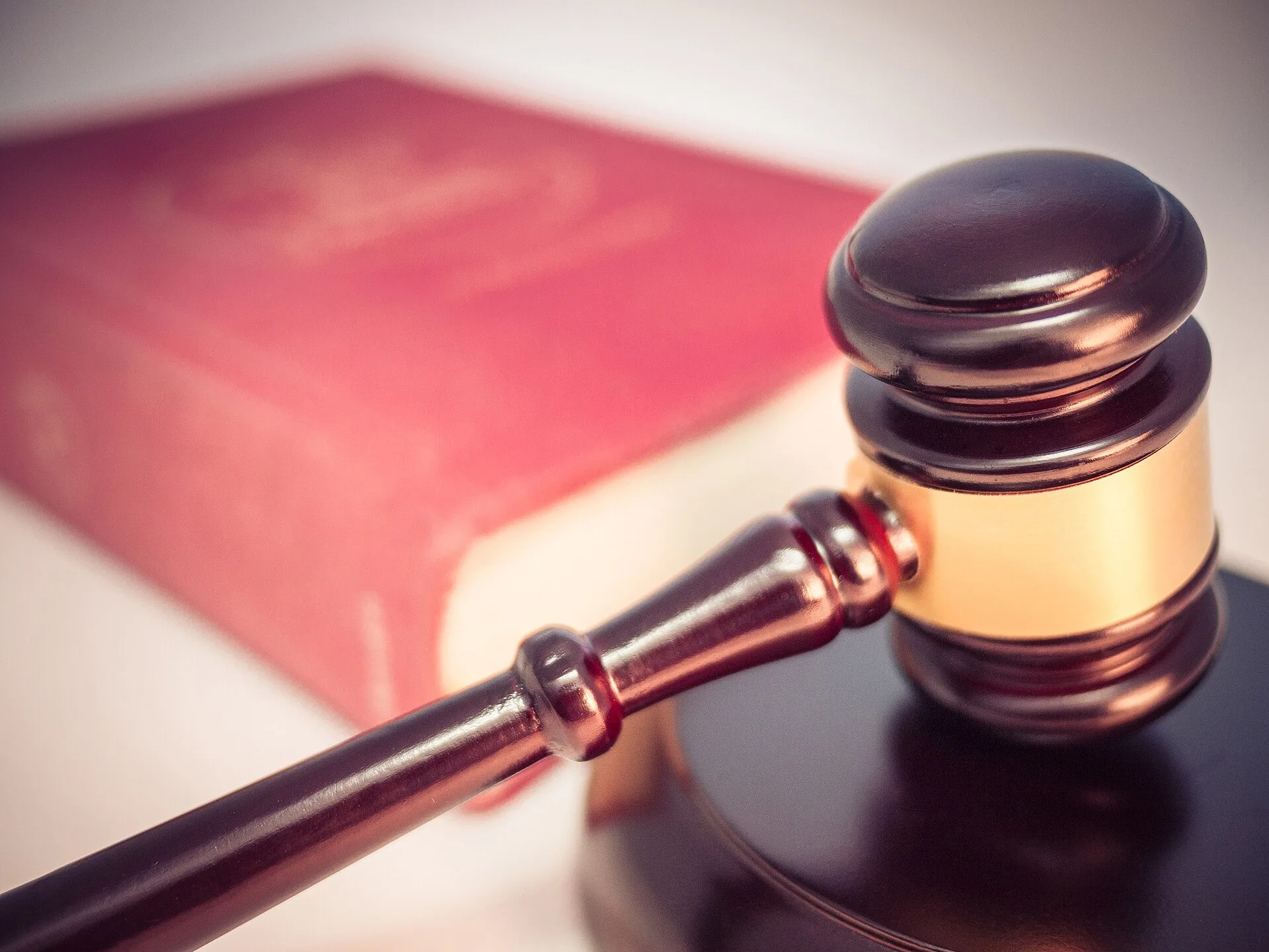 Legal Gavel & Closed Law Book. US fair use quotes: records for a notable quote index